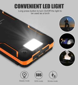 10000mah Solar Handy Powerbank 1