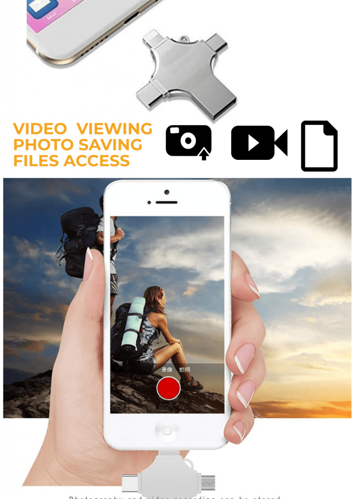 4 In 1 Mobile OTG USB Poster 1