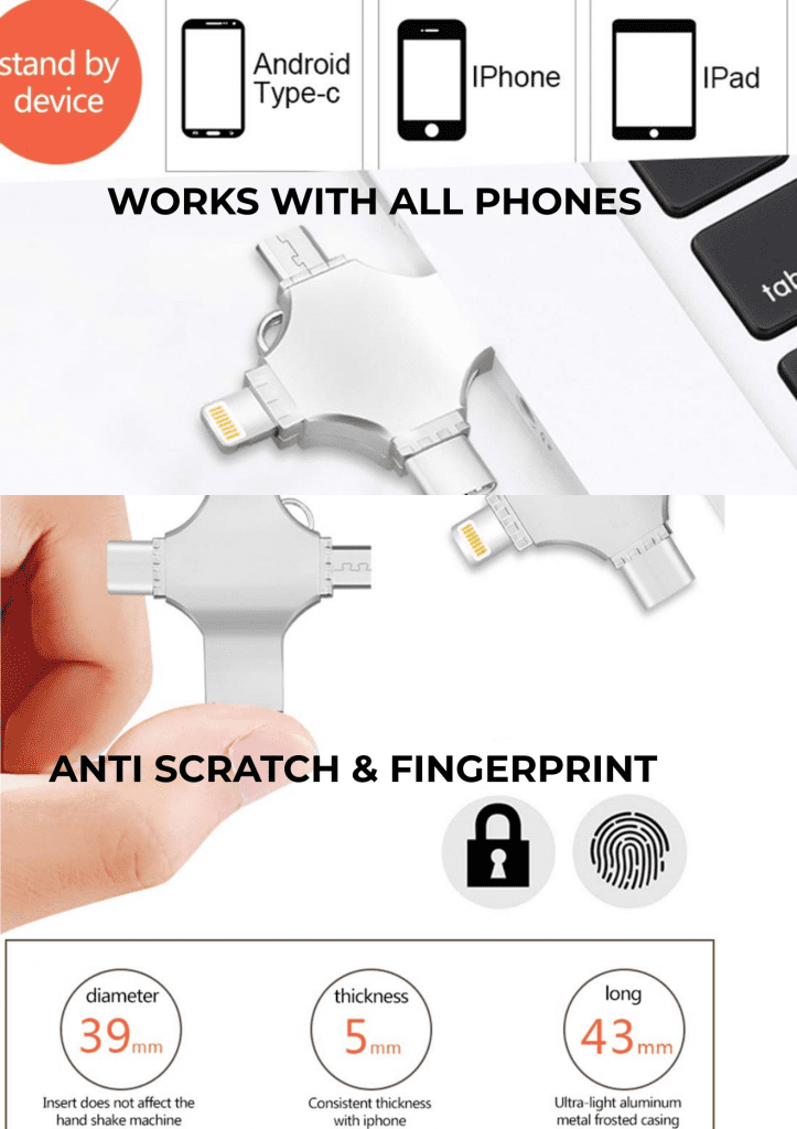 4 In 1 Mobile OTG USB Poster 2