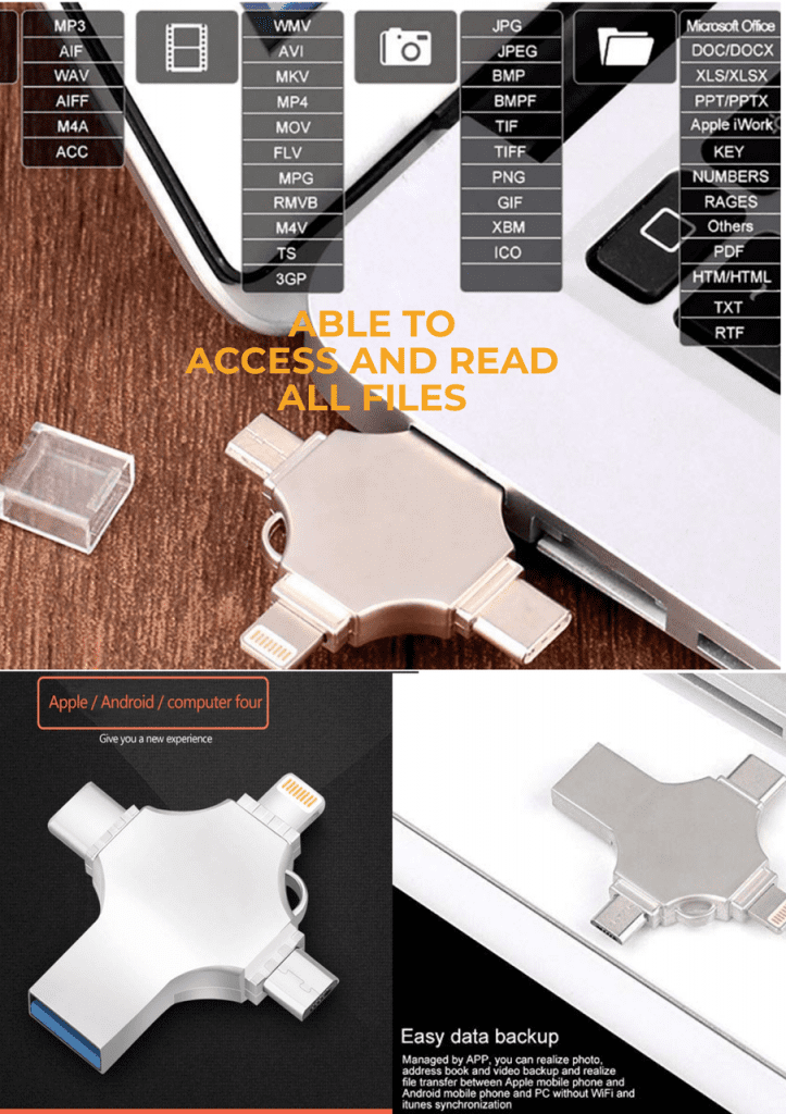 4 In 1 Mobile OTG USB Poster 3