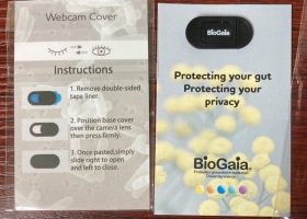 BioGaia Webcam cover