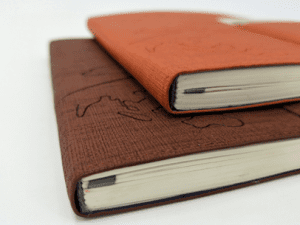 Card Pocket Leather Notebook 5