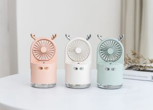 Deer Mist Humidifier Wireless Fan 3