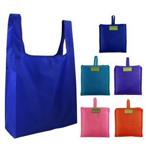 Foldable Shopping Tote Bag in Pouch