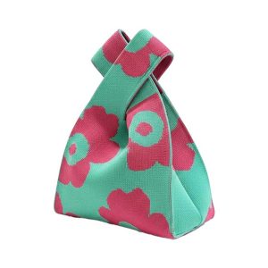 Knitted Cross Tote Bag