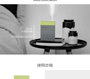 Mini Designer Book Humidifier 18
