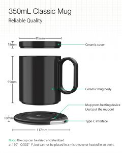 Mug Warmer Wireless Charger 5
