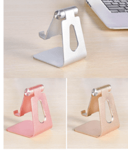 Oval Phone Holder Aluminum Stand 1