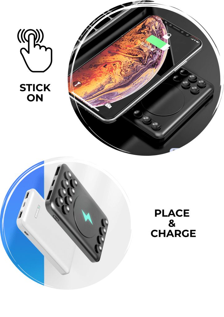 Poster 1 Mano Wireless Suction Powerbank