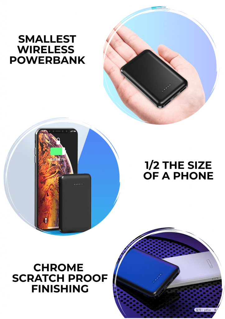 Poster 3 Mano Wireless Suction Powerbank