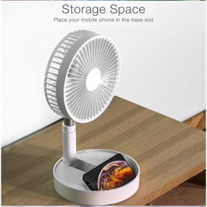 Retractable Standing Desk Fan