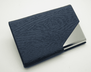 corner steel card holder 1