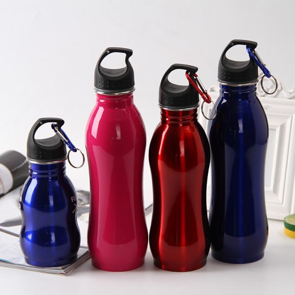 Curve Body Carabineer Flask