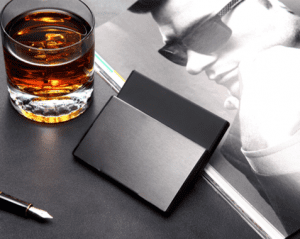 matt titanium premium card holder 7