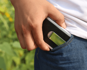side slider anti RFID card holder 1