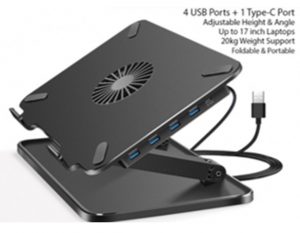 Laptop Cooler Stand with USB Hub 6