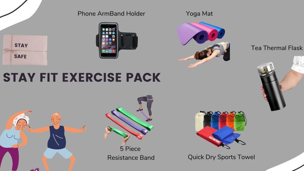 Stay Fit Exercise Gift Pack