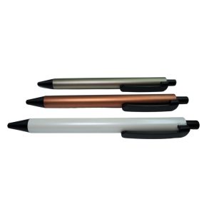 2 Tone Chrome Push Pen