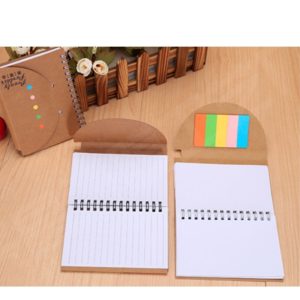 Eco Kraft Book with Post it