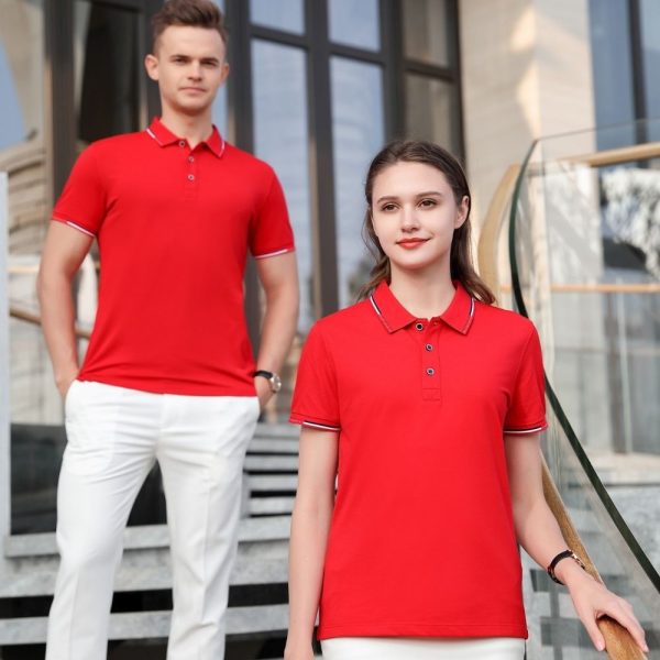 Half Stripes Polo Shirt