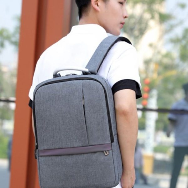 Metal Top Laptop backpack Bag