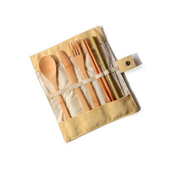 Eco Bamboo Cutlery Set