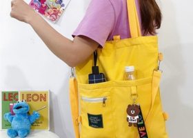 3 Way Cotton Designer Bag 8