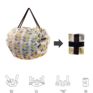Elongated Foldable Shopping Bag