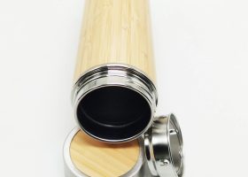 Eco Bamboo Thermal Cup with Strainer 3