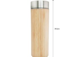 Eco Bamboo Thermal Cup with Strainer 5