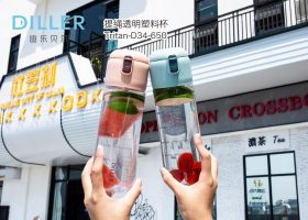 Flat Top Tritan Sports Bottle 3