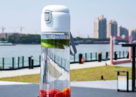 Flat Top Tritan Sports Bottle 8