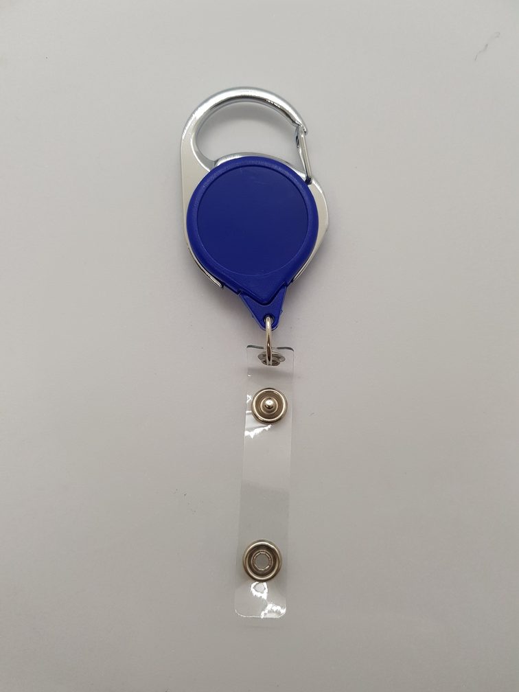 Retractable Carabiner Clip Badge - iwantCustomGift