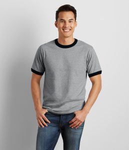 GILDAN Ringer T Shirt