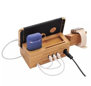Bamboo Charging Station 1