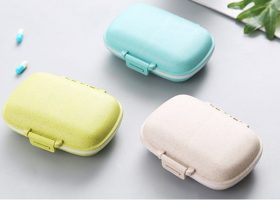 Eco Wheat Pill Organizer 8