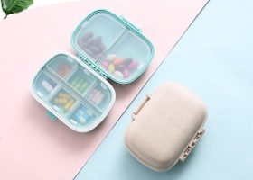 Eco Wheat Pill Organizer 9