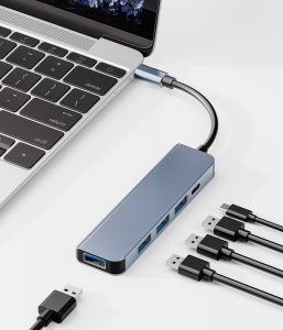 5 in 1 USB Type C Adapter Hub 2 scaled