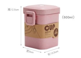 Insulated Eco Wheat Thermal Jar 9