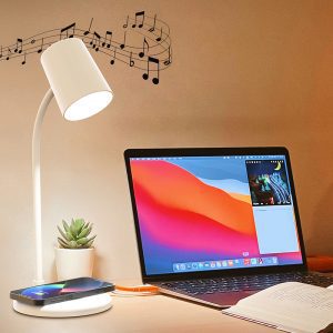 3 in 1 Wireless Phone Charging Speaker Lamp