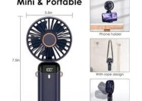 3 in 1 Portable Desk Neck Humidifier Fan 1