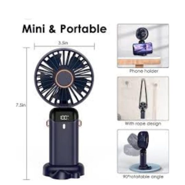 3 in 1 Portable Desk Neck Humidifier Fan