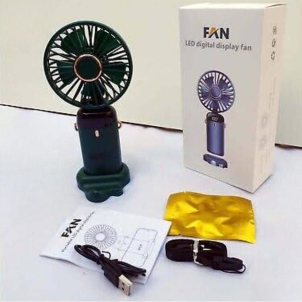 3 in 1 Portable Desk Neck Humidifier Fan