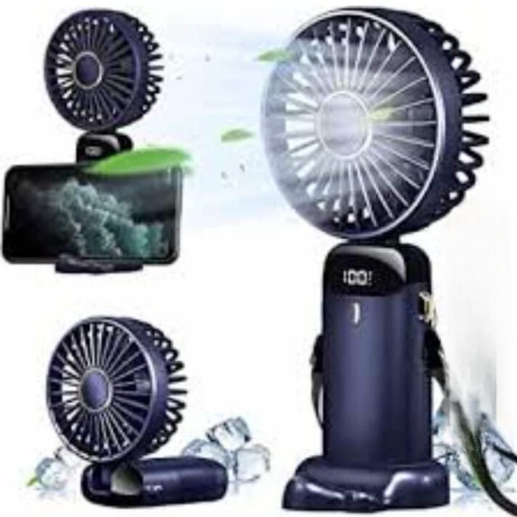 3 in 1 Portable Desk Neck Humidifier Fan 8