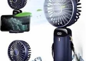 3 in 1 Portable Desk Neck Humidifier Fan 8
