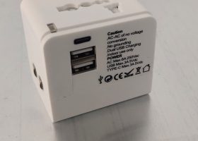 Dual USB Type C Travel Adaptor 1
