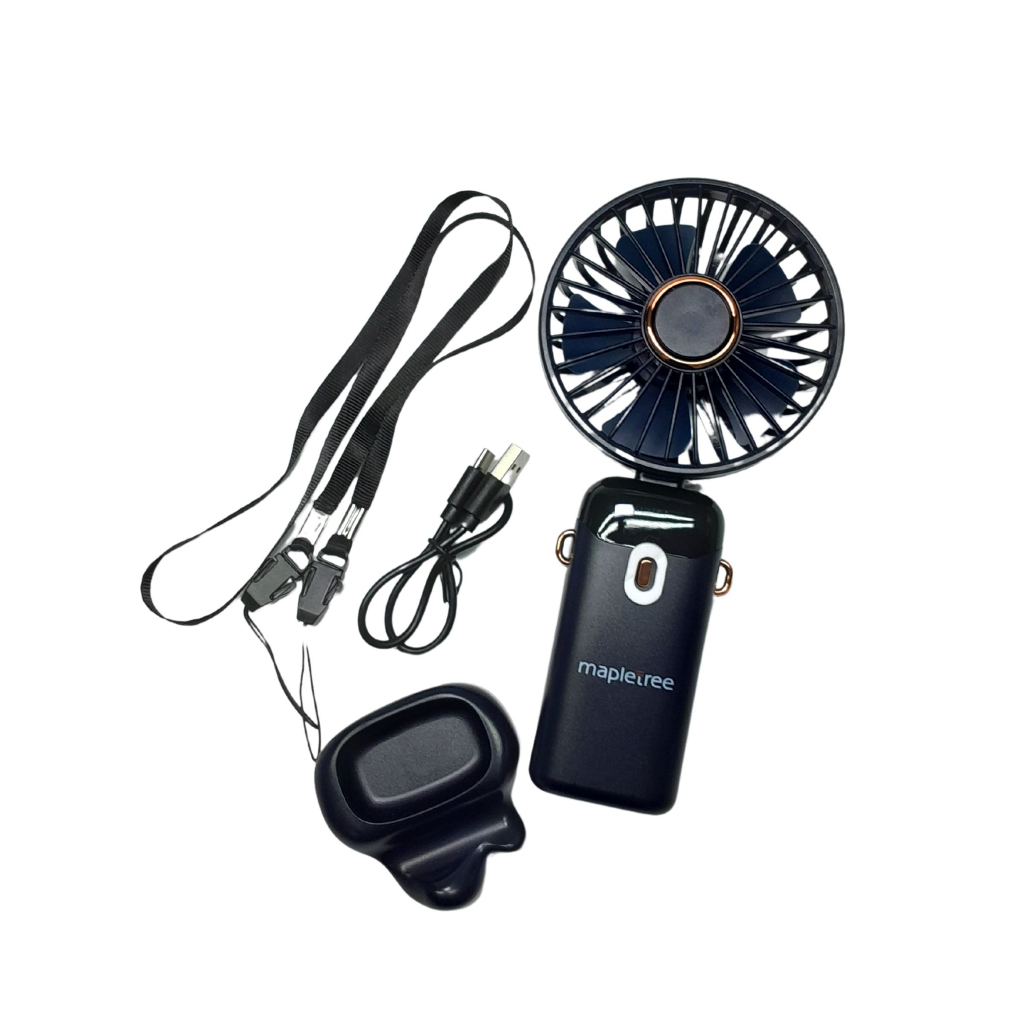 MAPLETREE INVESTMENTS PTE LTD 3 in 1 Portable Desk Neck Humidifier Fan 5