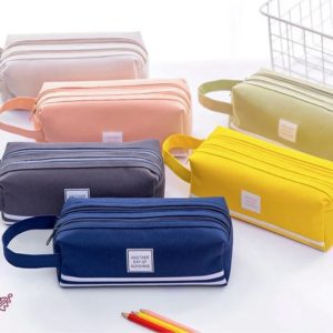 2 Tier Polyester Pencil Case