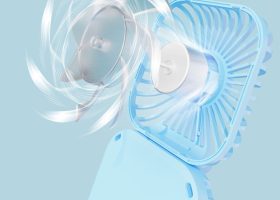 Foldable Desk Neck Fan 12