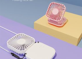 Foldable Desk Neck Fan 5
